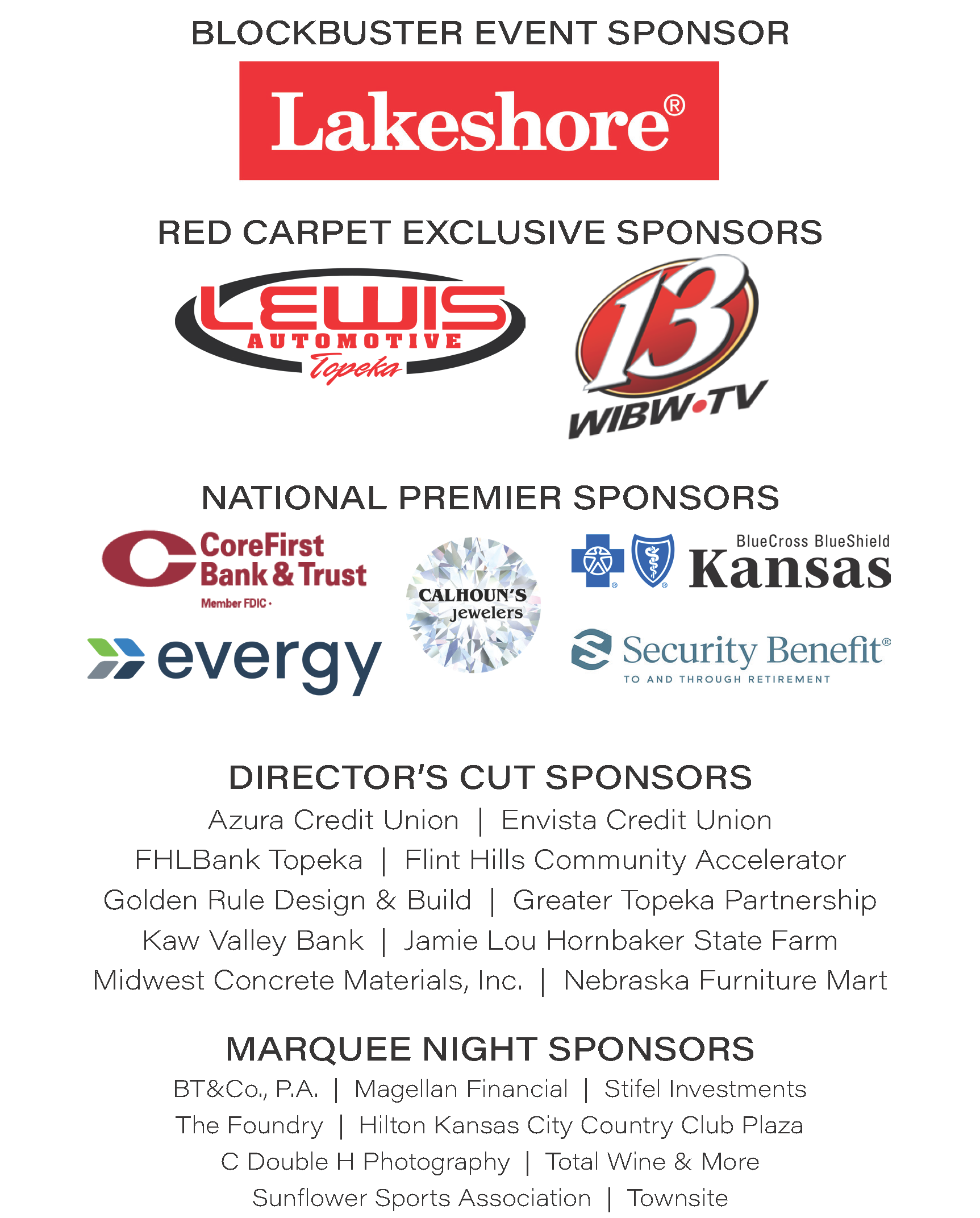 CelebrityWaiterSoiree2025 sponsors